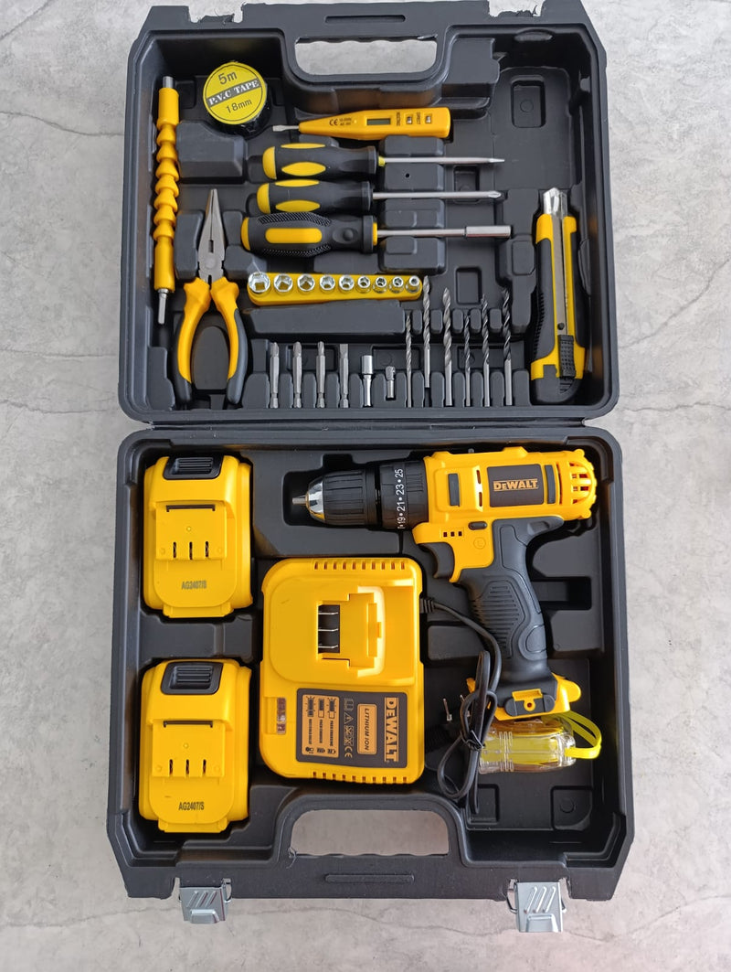 TALADRO DEWALT 60V CON HERRAMIENTAS ECON