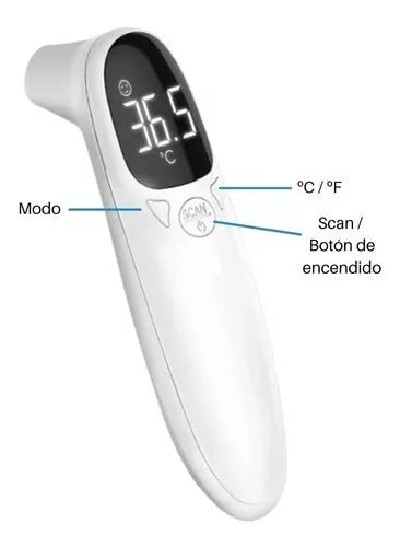 Termómetro Infrarrojo De Modo Dual